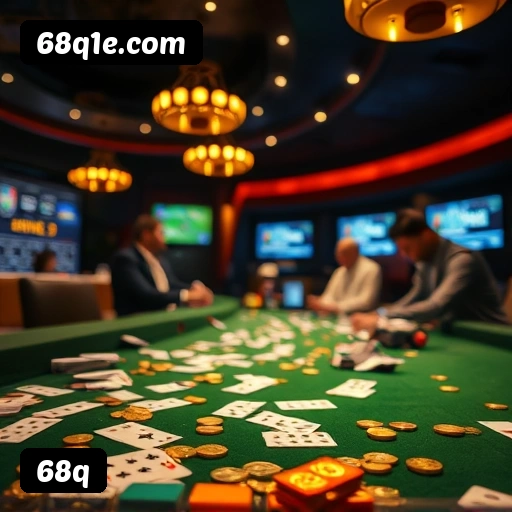 Fluxo de download do app 68q — referência visual